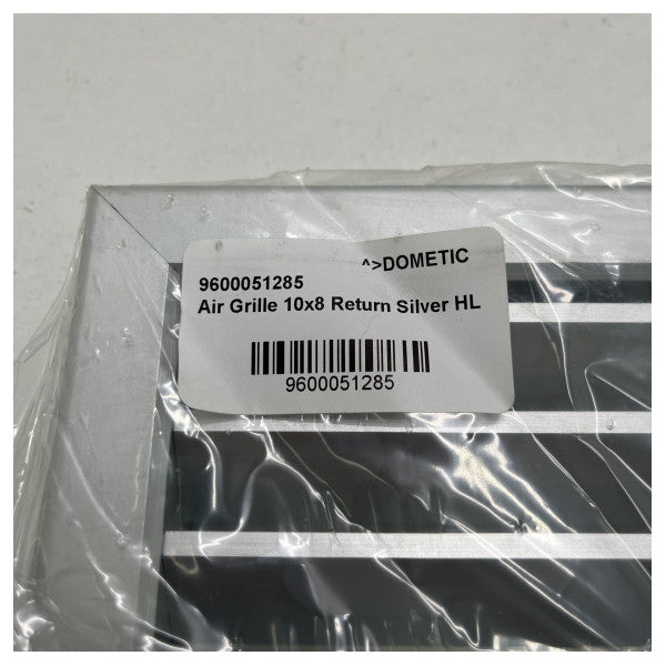 ドメティック エアグリル 10 x 8 リターンシルバー HL - 9600051285