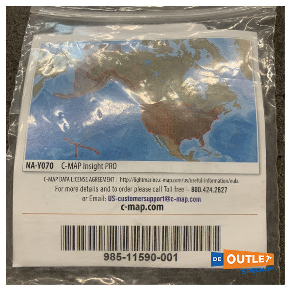 C-MAP Insight Pro NA-Y070 kort - 985-011590-001