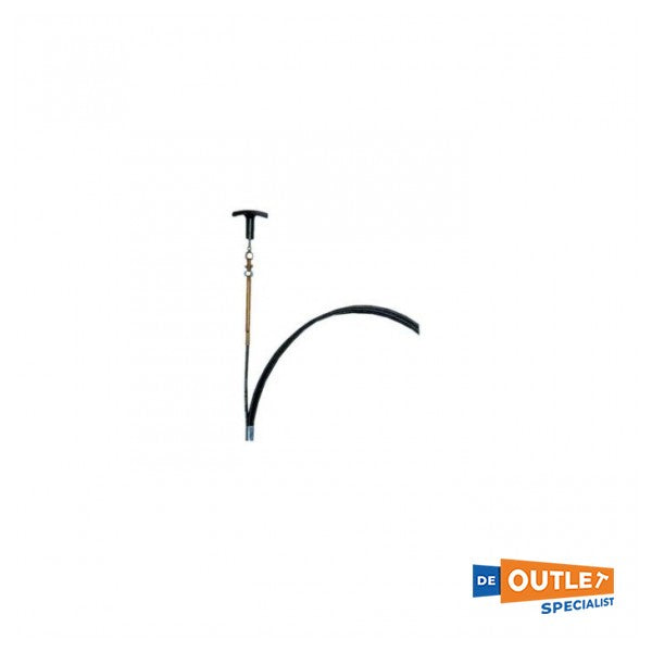 Cabo universal de paragem do motor Teleflex 7,62 metros com pega