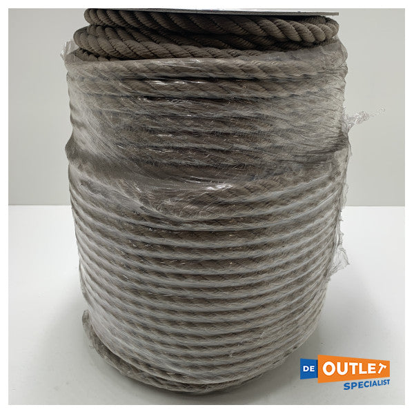 Rull allpa 3 -strengt linje 18 mm polypropolen 220 m brun - AL0818