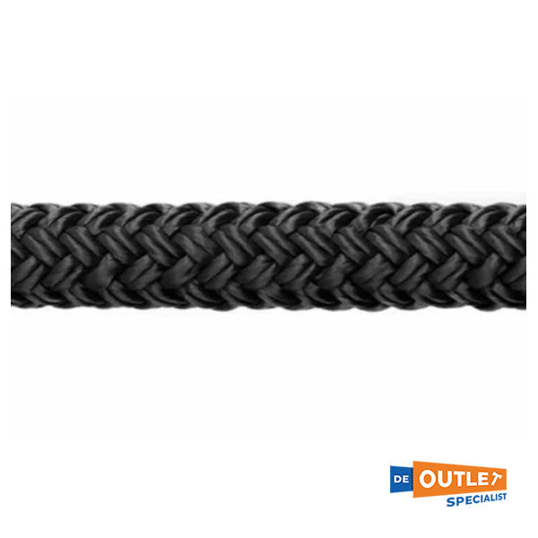 Roll allpa double braided Landvast 18 mm - 100 m Blue Navy