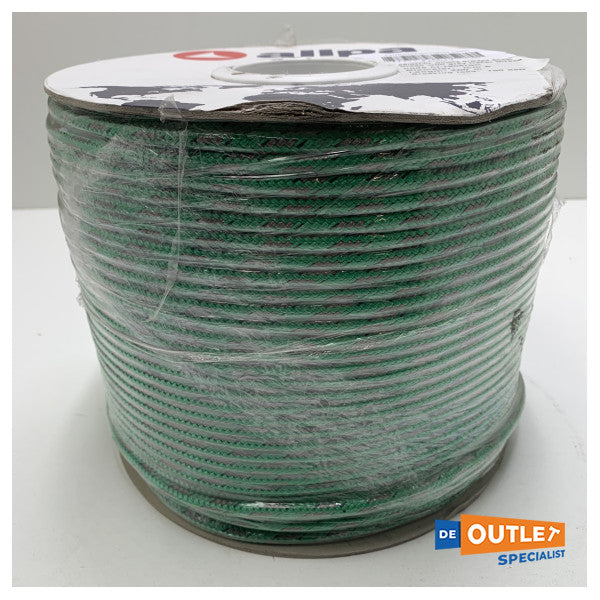 Roll Allpa Allcord Double braided line 6 mm Green 200 M - AL1906/GR