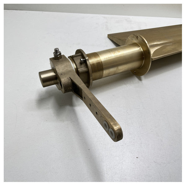 Teignbridge Cranchi Brass Rudder Blade With Shaft - ASR3511