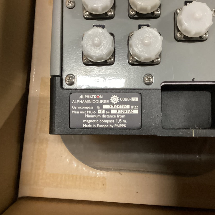 Alphatron AlphaMiniCourse Жирокомпас сив - експлоатация неизвестна