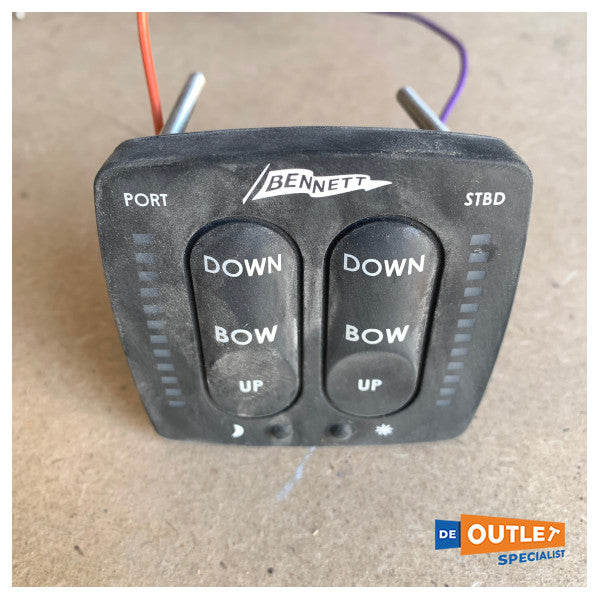 Display/indicatore del controller Trim Tab Bennett