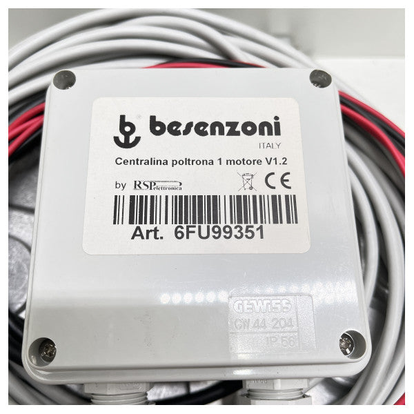 Besenzoni Electric Pilot Seat Support Pedestal Slede - BES029327