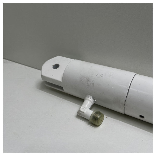 Besenzoni hydraulic lifting cilinder stainless steel white 82 cm