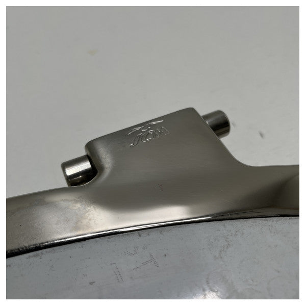 Vigia oval em aço inoxidável SCM bikini 450 x 190 mm