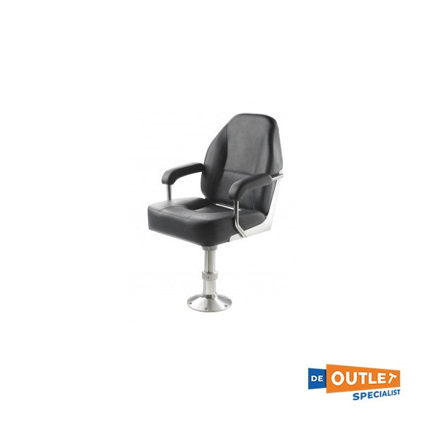 Шкіряне кермо Vetus Master біле - CHFASW