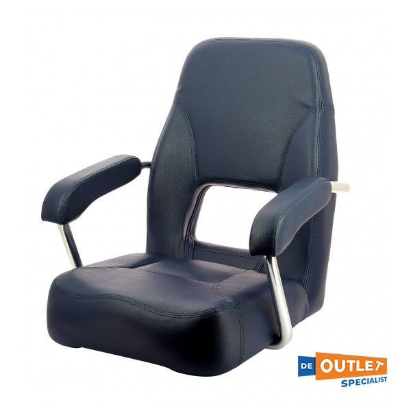 Vetus セーラーレザーヘルムシート ブルー - CHSAILB2