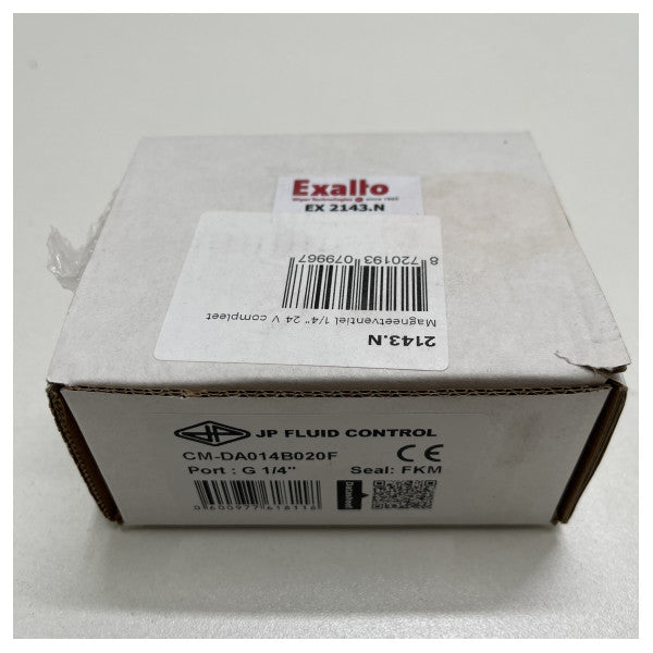 Exalto 24V Magnetventil für Windschutzscheibenwischerinstallation 1/4 Zoll - 2143.N