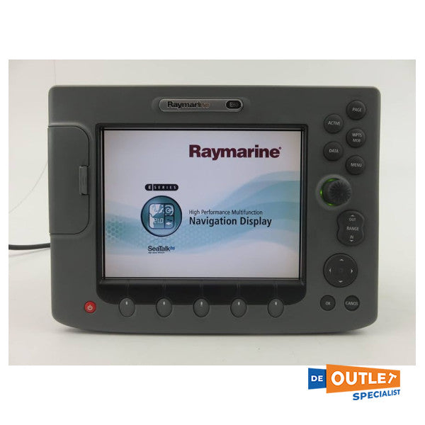 Використаний 8-дюймовий багатофункціональний картплоттер Raymarine E80 - E02011