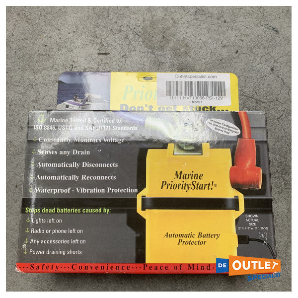 Marine PriorityStart automatisk batteribeskyttelse - PSI-12V-PROMAX