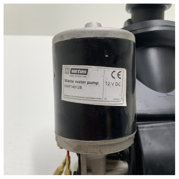 Pompa zęzowa Vetus 12V do brudnej wody | ścieków | EMP14012B