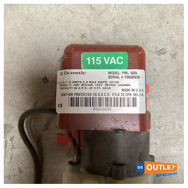 Dometic PML500L condizionatore d'aria pompa acqua mare 115V/60Hz