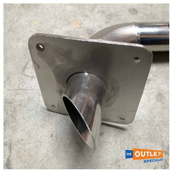 Riva Изход на нагревателя от неръждаема стомана / огънат