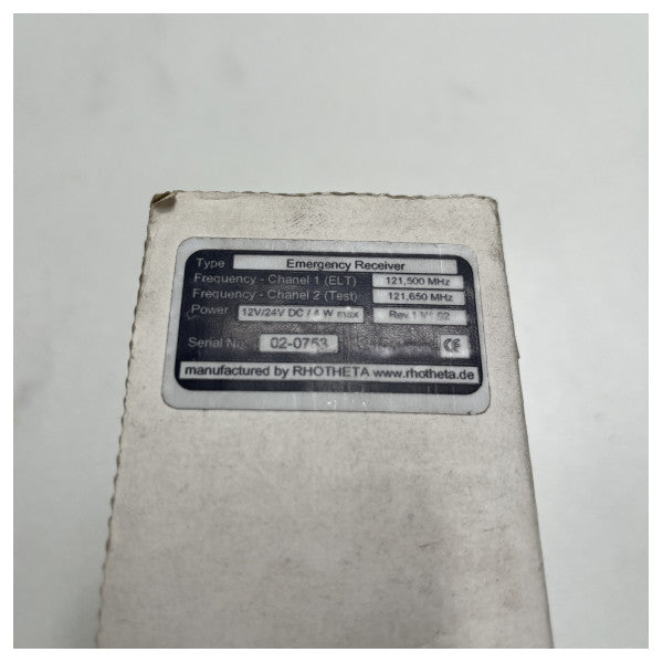 McMurdon MOB-hätäpuhelimen vastaanotin 88-704