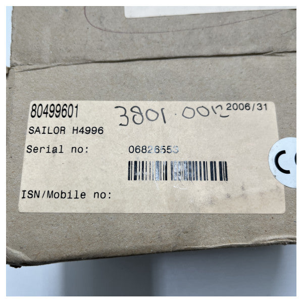 Sailor VDR Interface Box H4996 - 80499601