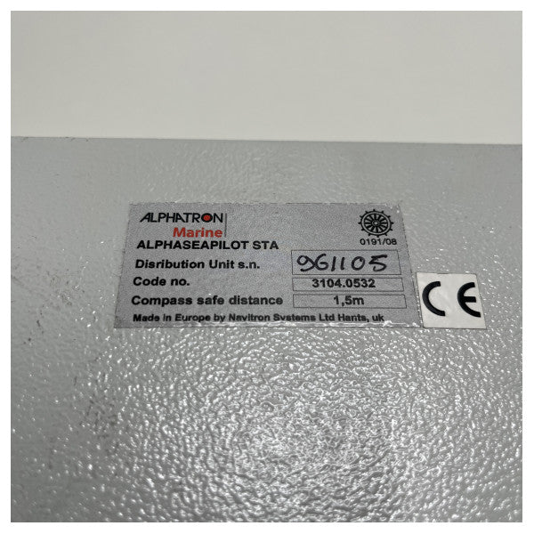 Alphatron Alphasepilot STA Unidad de procesador de piloto automático - 3104.0532