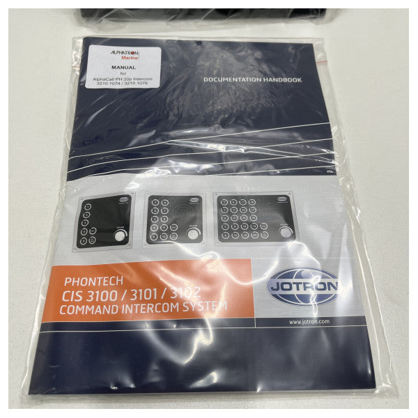 Alphatron Alphaall PH interphone 20 Ligne noir - 3210.1076