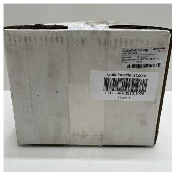 Alphatron Alphaall PH interphone 20 Ligne noir - 3210.1076