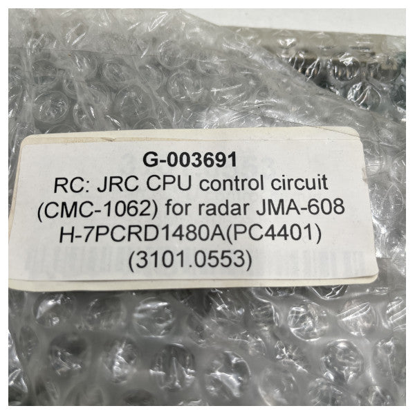 JRC CPU control circuit CMC -1062 for Radar - 3101.0553