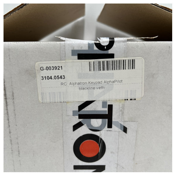 Unità ta 'Kontroll tal-Keypad Alphatron Alpha Alpha - 3104.0543