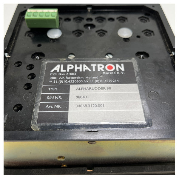 Alphatron Rudder Angle indicator Display Alpharudder 90