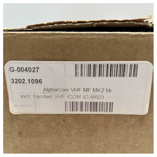 Alphatron Alphamom Intern Marine VHF MF MK2 Iswed - 3202.1096