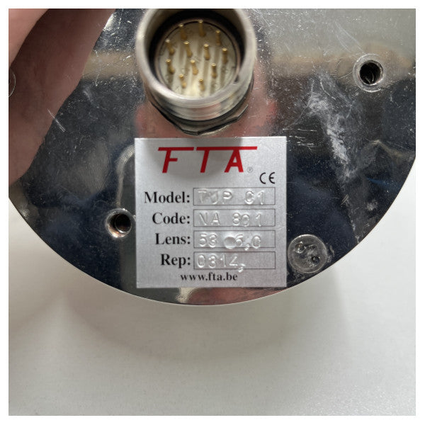 Alphatron FTA Stainless Steel CCTV Camera Dome Tup -C1 - 3213.0363