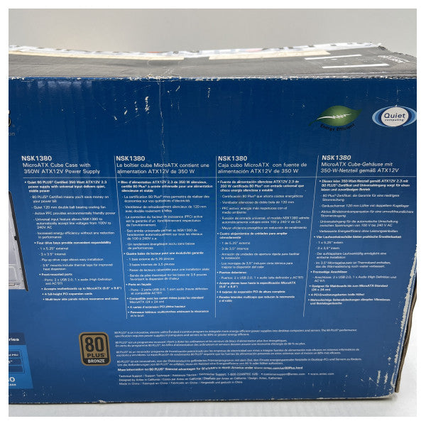 Antec NSK1380 Alphatron -Radar -Overlay -PC