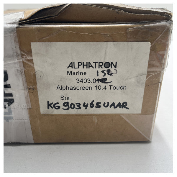 Alphatron AlphaScreen CCTV 10 tommers berøringsskjermdisplay - HI -10Y12