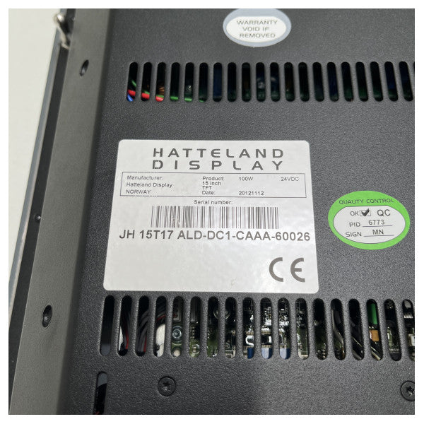 Hatteland Alphatron AlphaScreen 15 ιντσών - JH15T17 ALD-DC1-CAAA