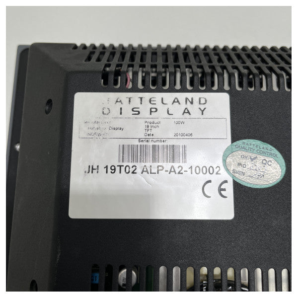 ハットランド・アルファトロン・アルファスクリーン 19インチ - JH 19T02 ALP A2