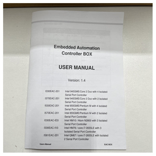 Winmate fanless embedded PC I330EAC-ID3-DNV