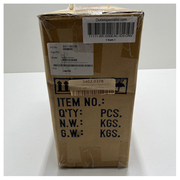 Winmate fanless embedded PC I330EAC-ID3-DNV