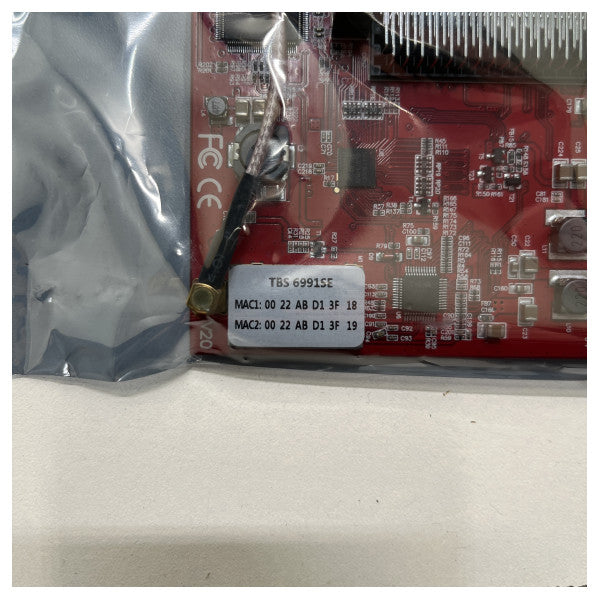 IPTV DVB-S/S2 зашифрований інтерфейс подвійного тюнера - TBS 6991SE