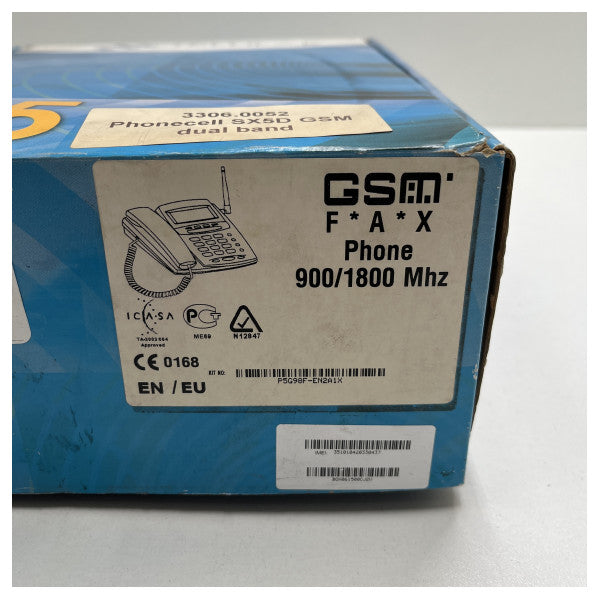 TELLULAR PHONECELL SX5D GSM | Faks dual bandtelefon