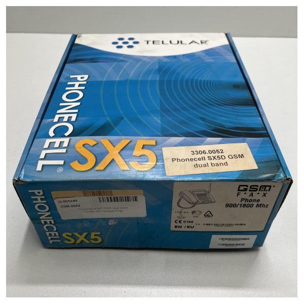 TELLULAR PHONECELL SX5D GSM | Faks dual bandtelefon