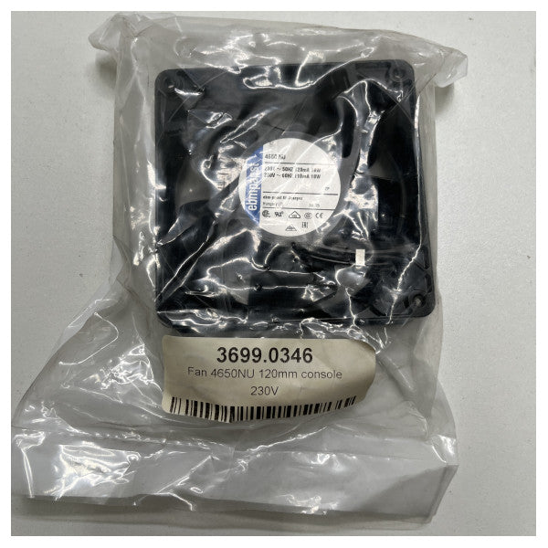 EBM papst AC ventilator square 4650NU 120 mm