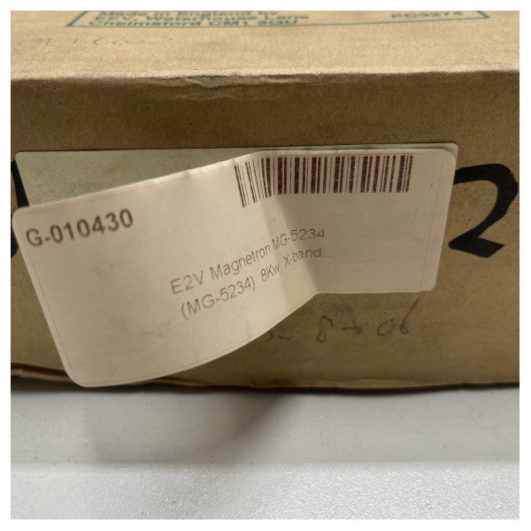 E2V 6 kW X-Band marin radar mikrovågsugn MG-5234