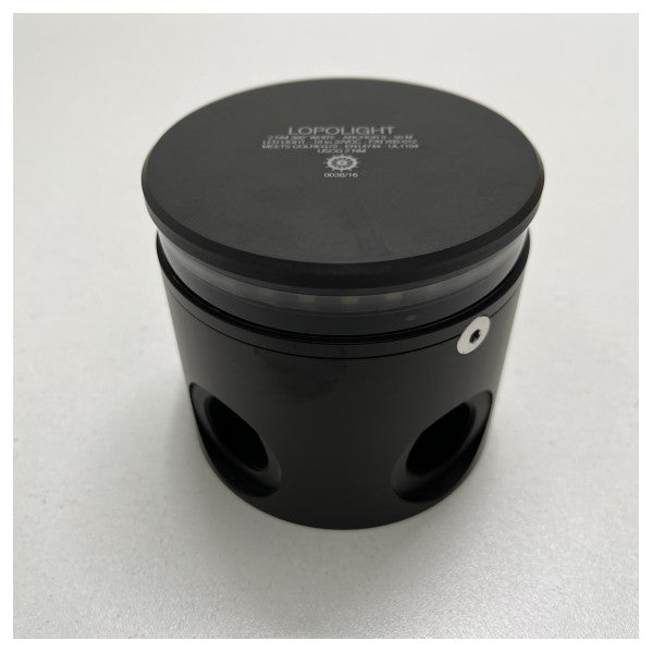 مصباح ملاحة لوبولايت المرساة الضوئي 360ø أبيض اللون أسود الغلاف - 200-012-PRO