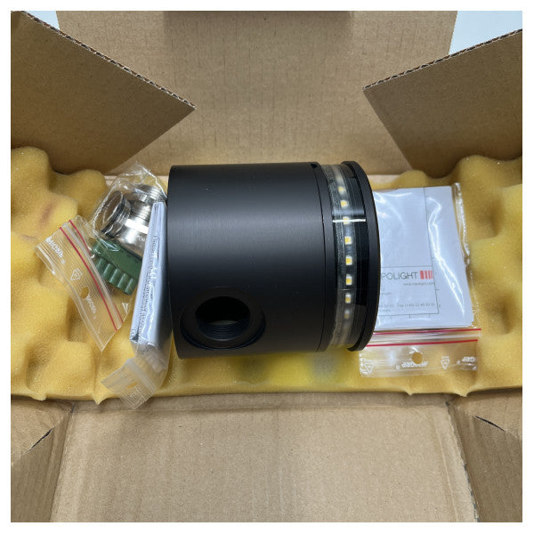 مصباح ملاحة لوبولايت المرساة الضوئي 360ø أبيض اللون أسود الغلاف - 200-012-PRO