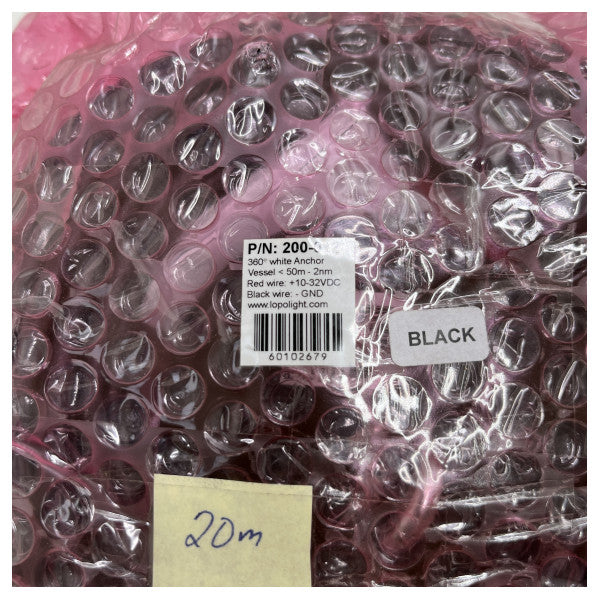 LOPLIGHT 2NM White White 360 grados Ancla de anclaje Black-200-012H-B