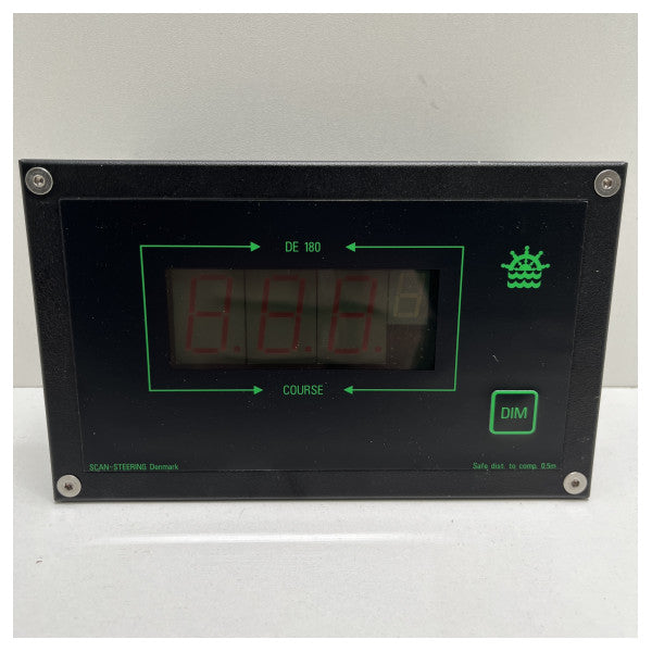 Scan Digital DE-180 Gyro styring repeater display sort