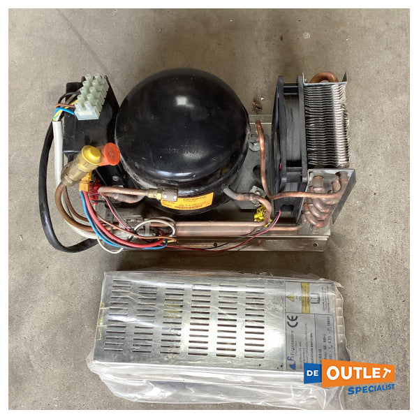 Frigonautica EV80 compressor + omvormer 220V