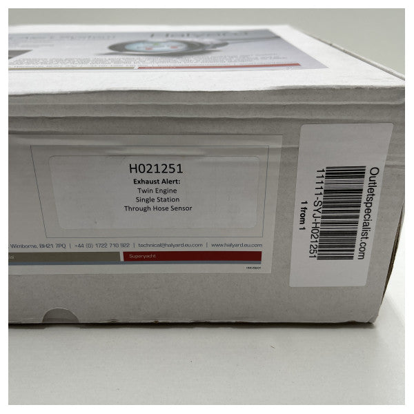 نظام إنذار ارتفاع درجة حرارة العادم الرطب للعادم الرطب - H021251