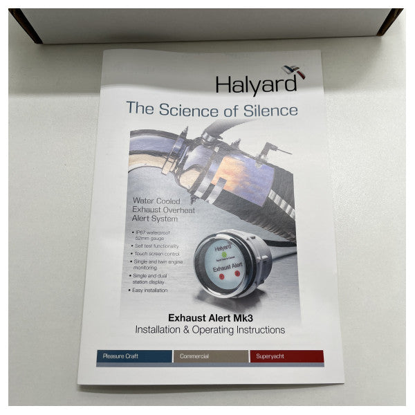 نظام التنبيه من ارتفاع درجة حرارة العادم الرطب في هاليارد - H021252