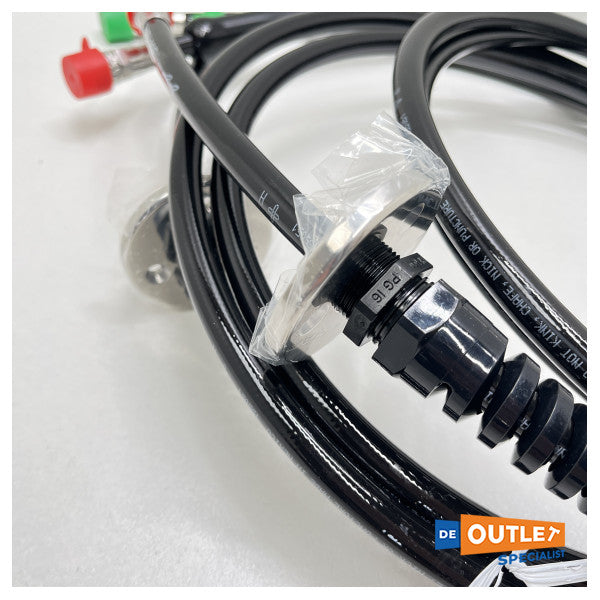 Seastar Pro Stainless Steel Idrawlic Hose Kit - HO8710