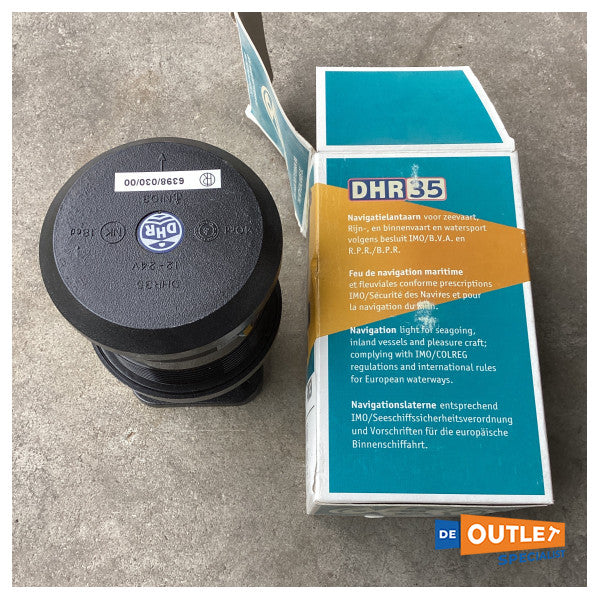 DHR35 cirkulært lys hvid / ankerlys - I-RW35V